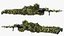 Soldier Shooting Position Wood Camo