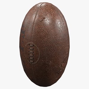 Old Rugby Football 3D model