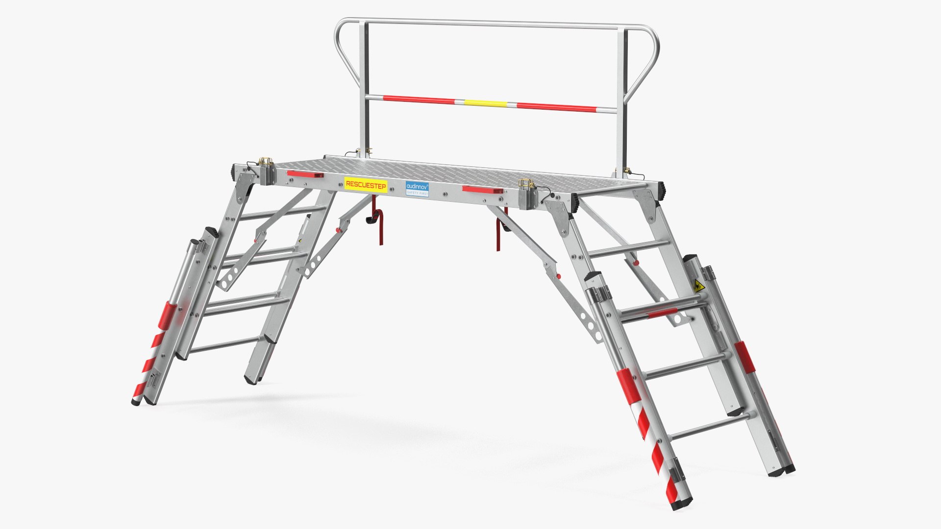 3D Rescue Platform With Stairs Rigged - TurboSquid 2211547