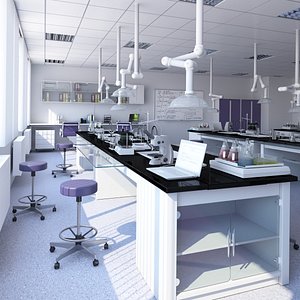 laboratory carefully model