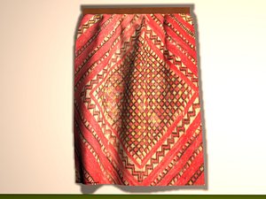 free wind curtain 3d model