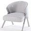 Richmond Interiors Mia Armchair White Boucle