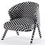 Richmond Interiors Mia Armchair White Boucle