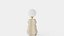 Ceramic Table Lamp Beige model