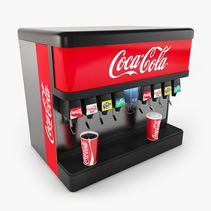 Soda Fountain Fast Food Cup - Download Free 3D model by arctiem