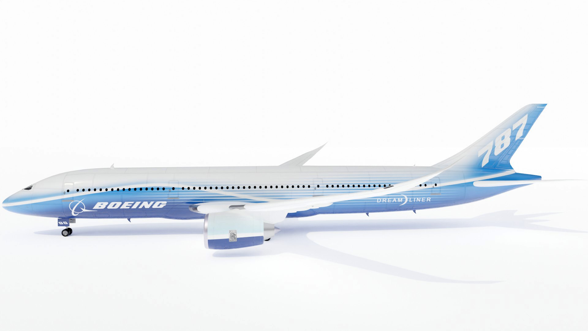 787 dreamliner 3d model