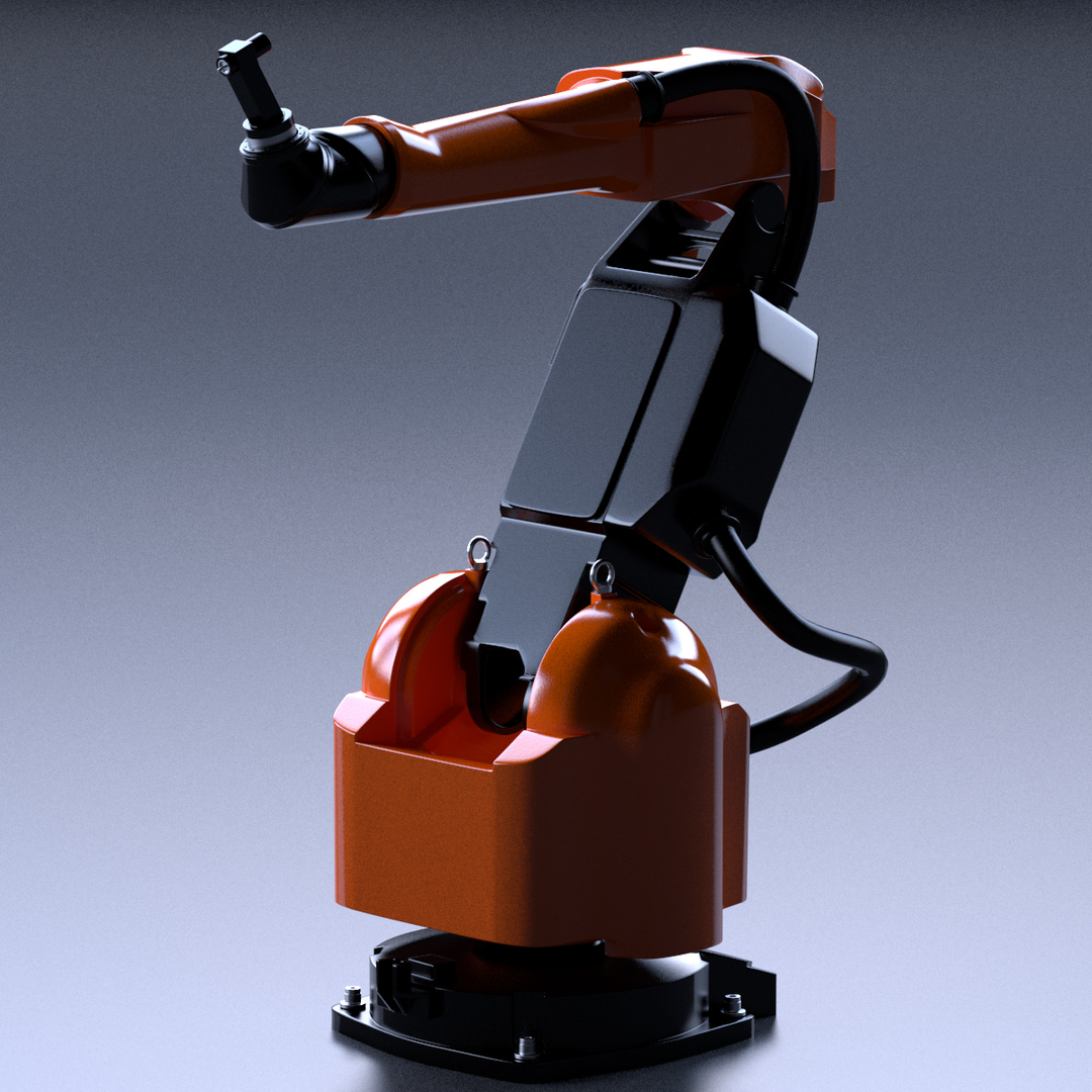 industrial robot 3d model
