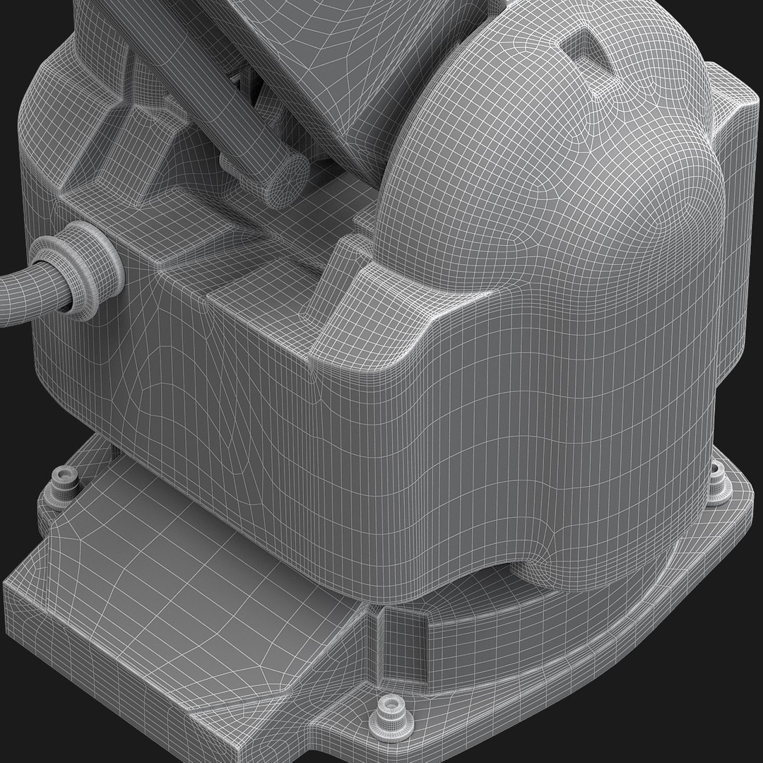 industrial robot 3d model