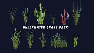3D Underwater Grass Pack