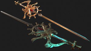 Master Sword PBR Game Ready