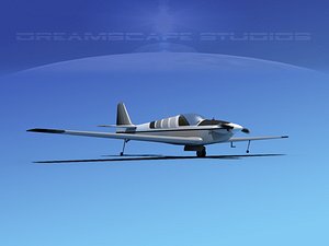3d model of propeller fournier rf-4