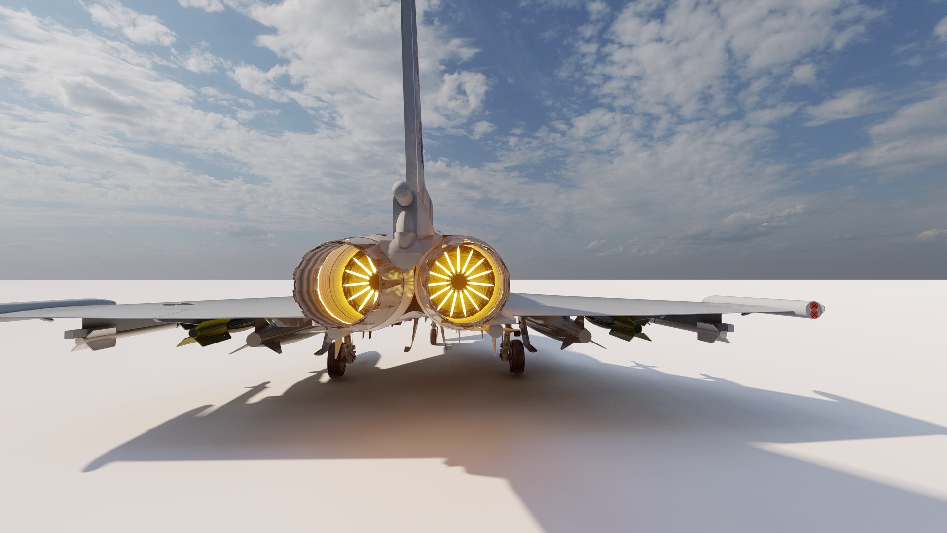 3D Eurofighter Typhoon Low-poly - TurboSquid 2227699