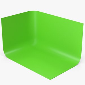 Green Studio Panel 3D model