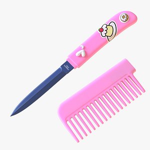 comb knife 3d model