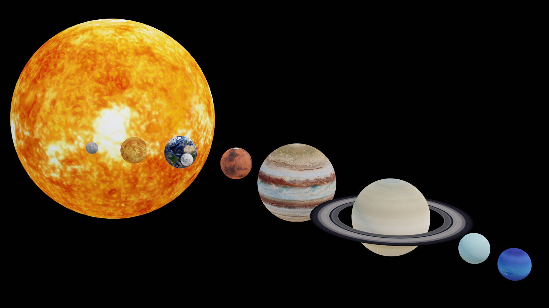 Planets Pack Solar System VR AR Low-poly 3d Model 3D Model - TurboSquid ...