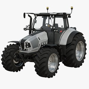 Heavy Duty Agricultural Tractor Rigged