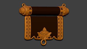 3D Katha Lord Cambodia model