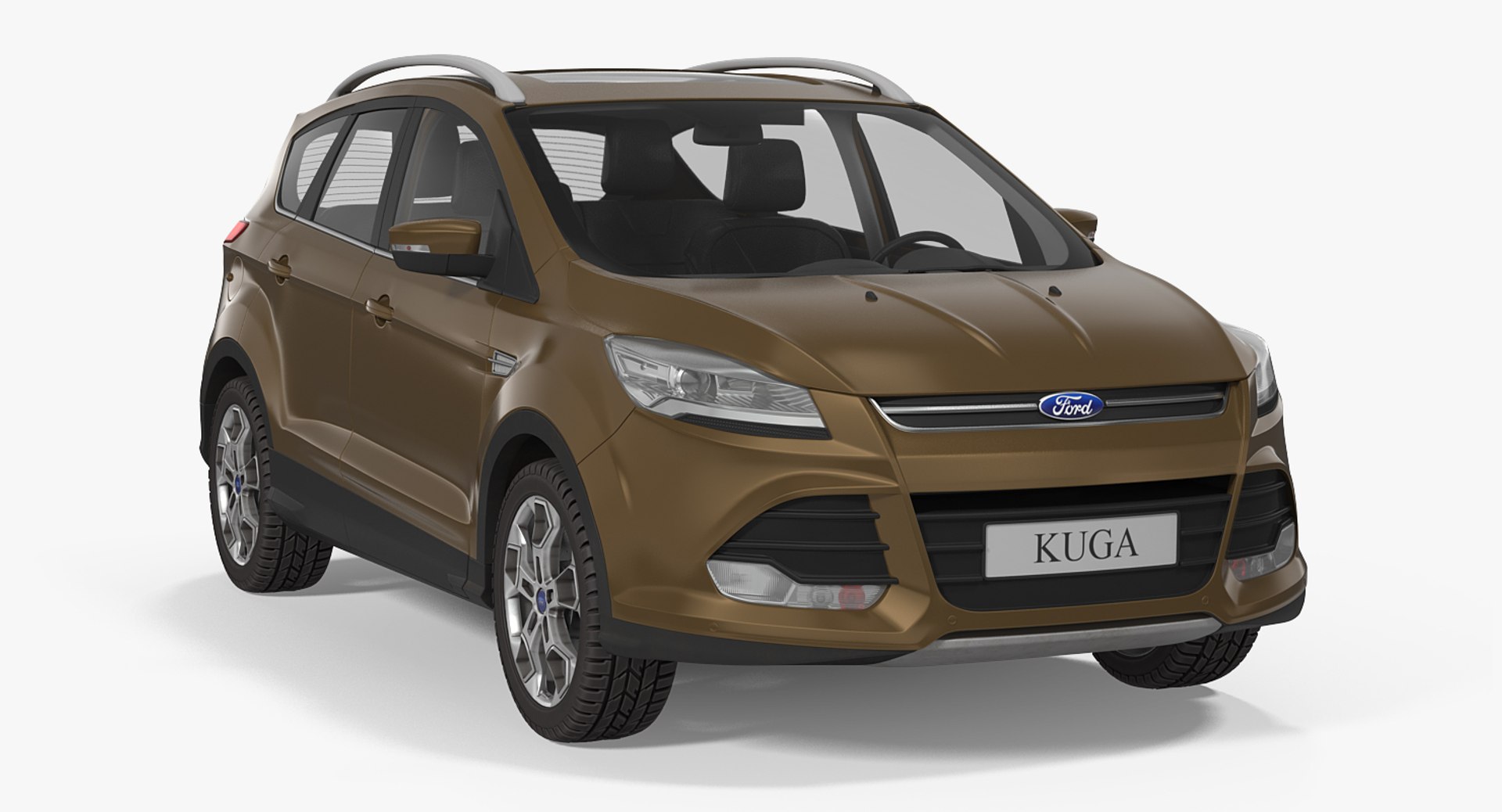Kuga Fwd 2016 Simple 3d Model