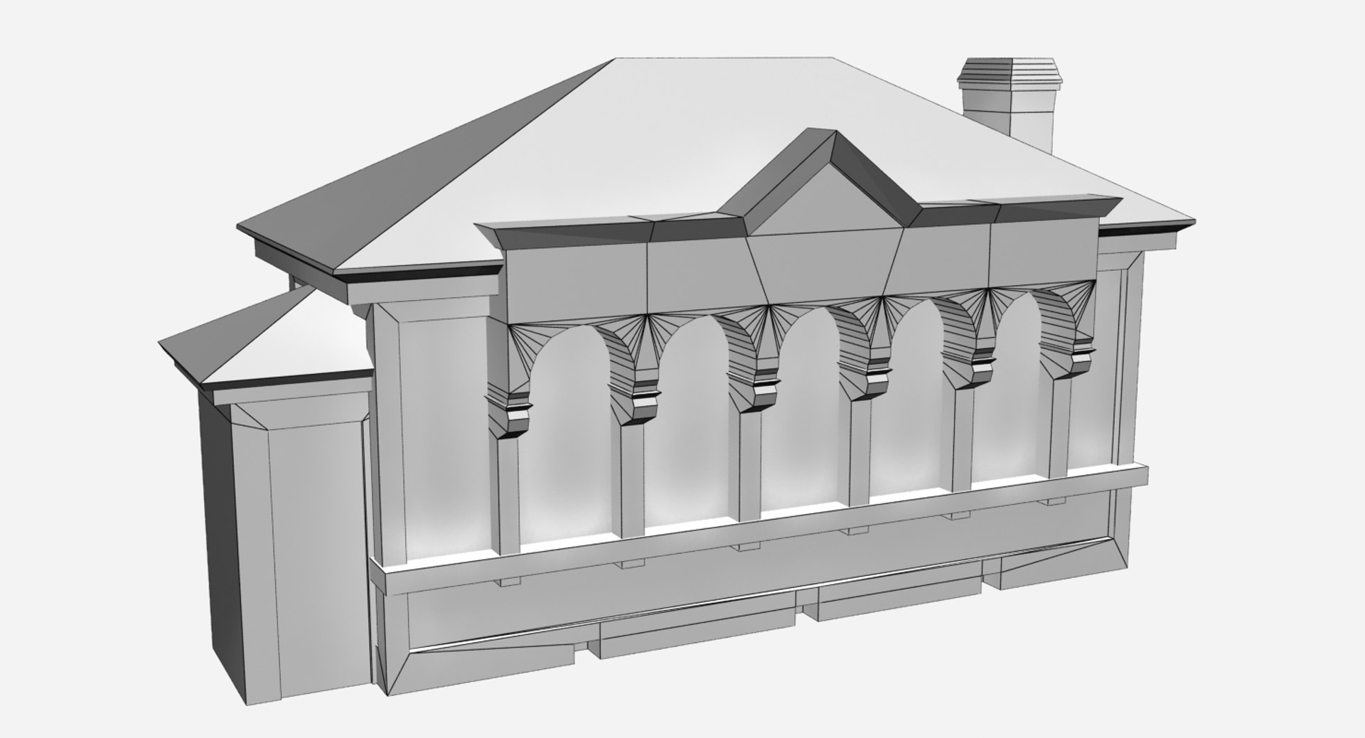 Post Office Building Model - TurboSquid 1292890
