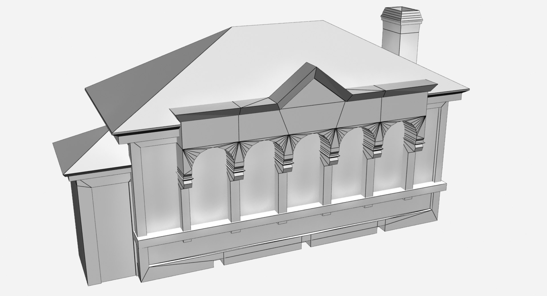 Post Office Building Model - TurboSquid 1292890
