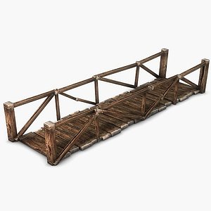 wooden bridge 3ds