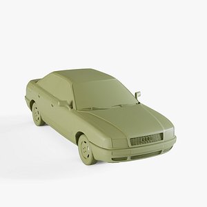 Audi 80 1991 3D model