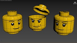 3D storage box lego -