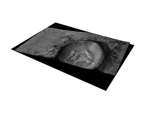 MARS VR - Kaiser Crater Dune Field 3D model