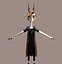3D Cartoon Deer Rigged model