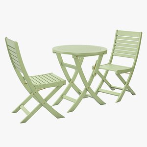 Garden Bistro Set - Green