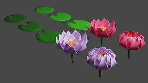 3D model Lily Pad collection