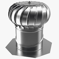Galvanized Steel Internally Braced Roof Turbine Vent