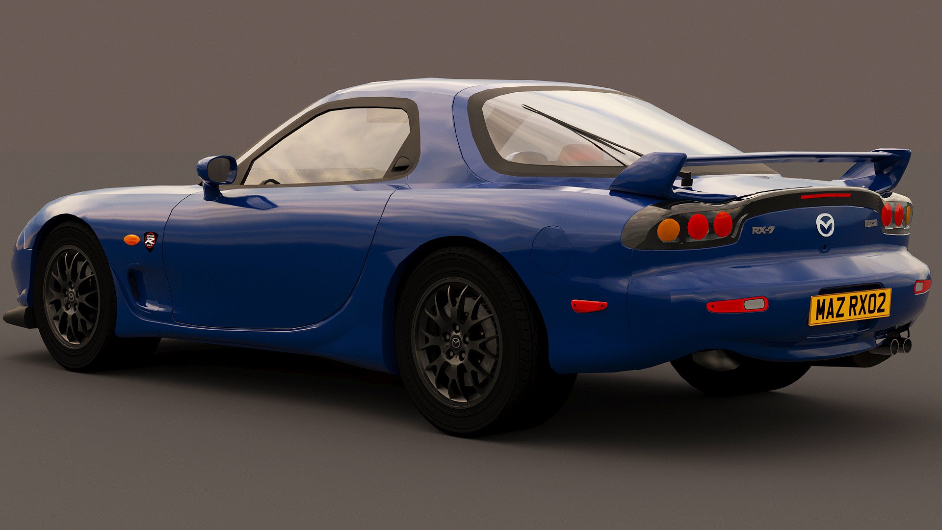 Mazda Rx7 Spirit R 2002 Model - TurboSquid 2157807