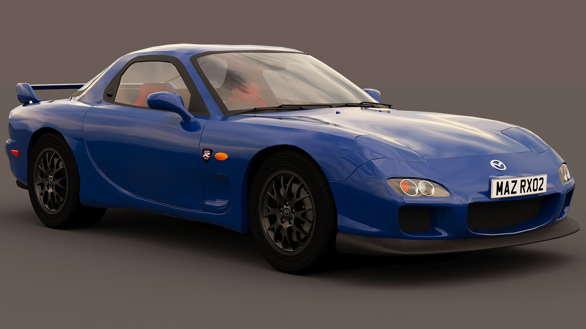 Mazda Rx7 Spirit R 2002 Model - TurboSquid 2157807