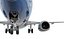 Boeing 737-800 Realistisches Jet-Verkehrsflugzeug