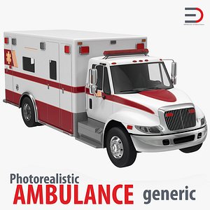 3ds max ambulance generic