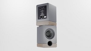 3D Speaker Woofer box - Blender 3d model