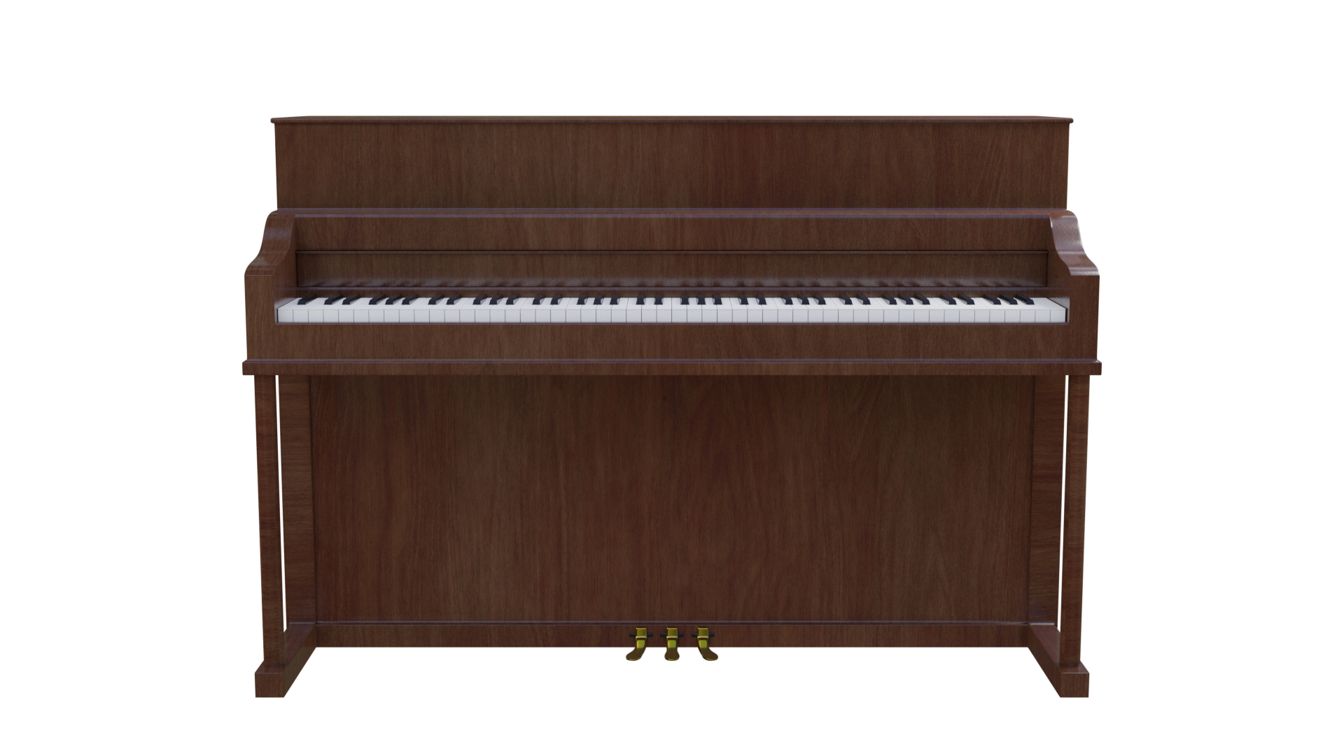 Free 3D old upright piano - TurboSquid 1462953