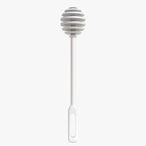 Plastic honey dipper
