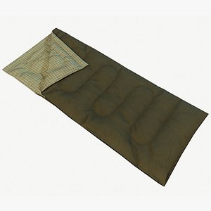 Sleeping Bag Unrolled