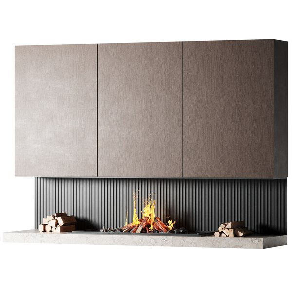 modelo 3d Chimenea - Moderna - TurboSquid 2251273