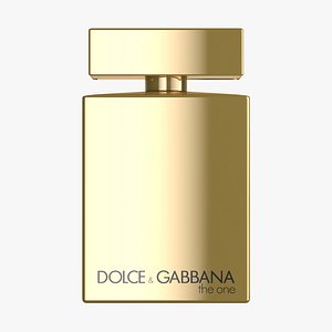 Dolce and Gabbana The One Gold Perfume 3D