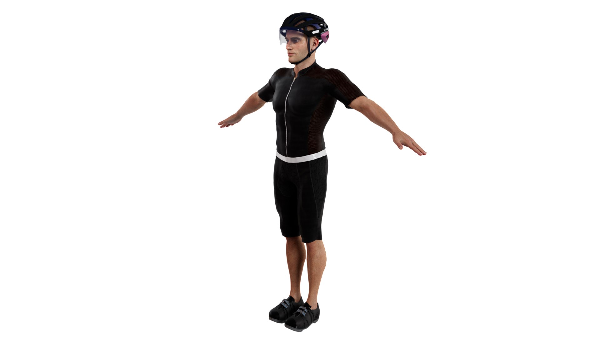 3D Bicycle Rider Model - TurboSquid 2290252