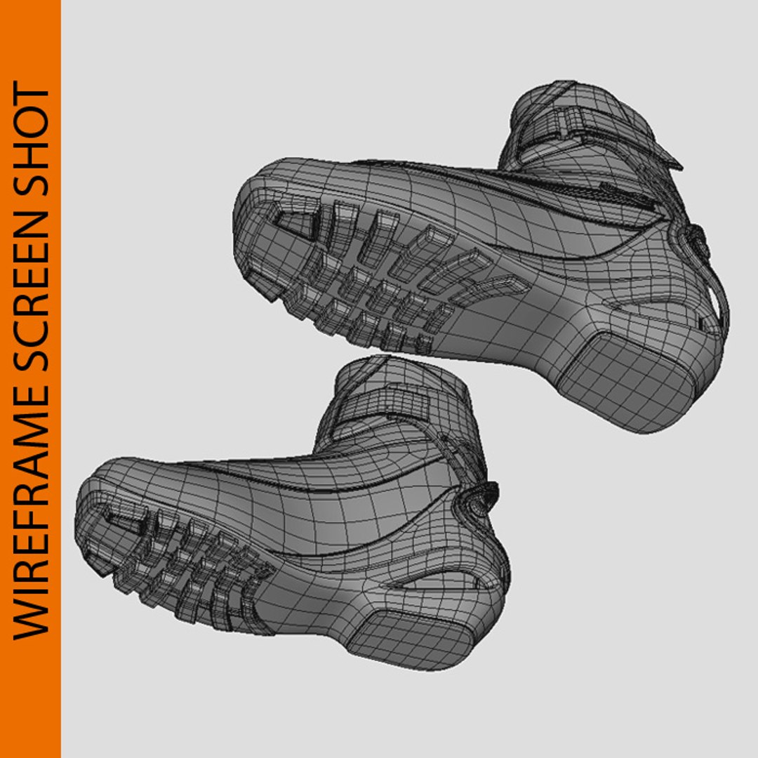 Cross Country Ski Boots 3d Ma