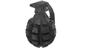 3D realistic grenade