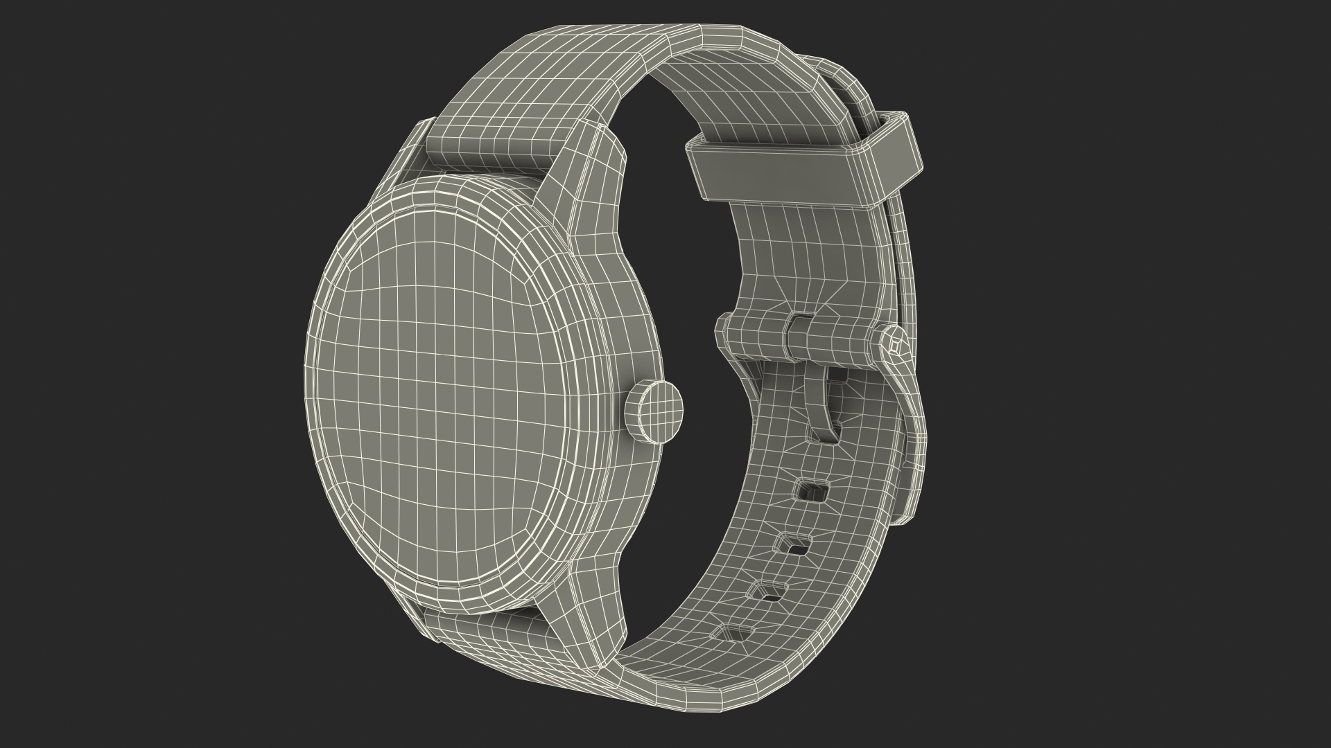 Modern Wrist Watch 3D Model TurboSquid 1985972