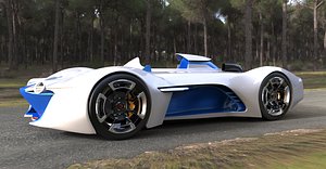 3dsmax apline car version 2015