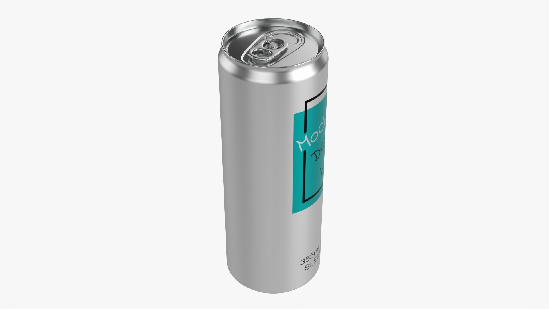 Sleek 355ml 12oz beverage 3D model - TurboSquid 1166028