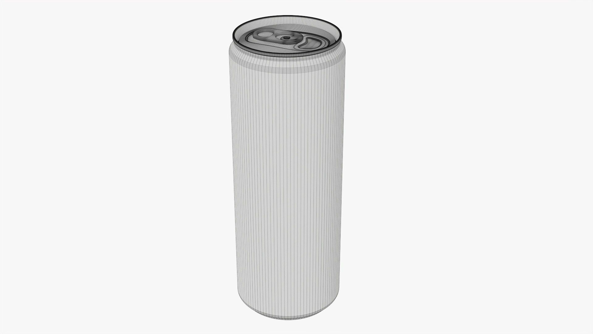 Sleek 355ml 12oz beverage 3D model - TurboSquid 1166028