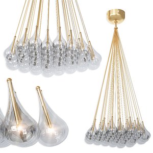 almalight drop led pendant 3D model